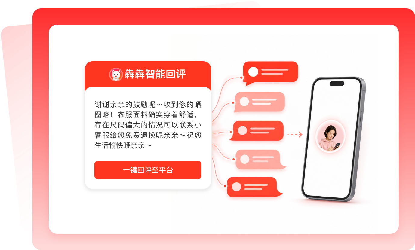 智能回评千人千面