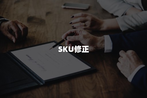 SKU修正