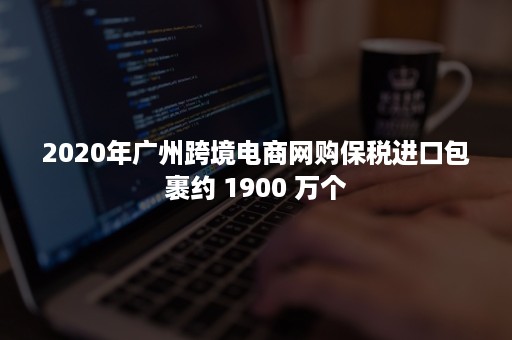 2020年广州跨境电商网购保税进口包裹约 1900 万个