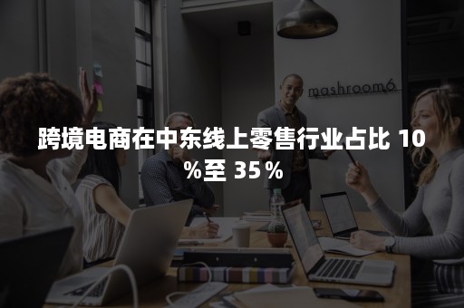 跨境电商在中东线上零售行业占比 10%至 35％