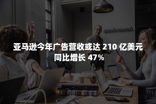 亚马逊今年广告营收或达 210 亿美元 同比增长 47%