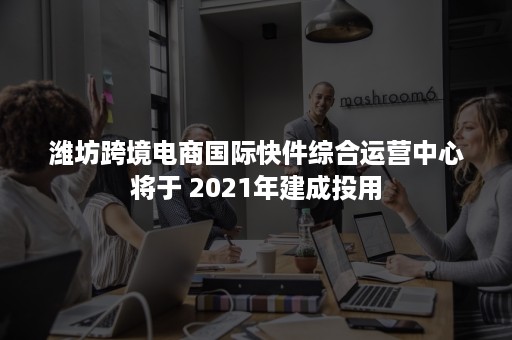 潍坊跨境电商国际快件综合运营中心将于 2021年建成投用