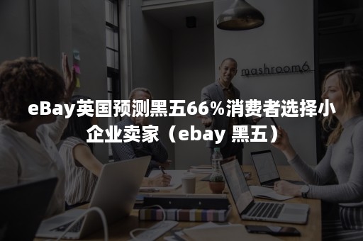 eBay英国预测黑五66%消费者选择小企业卖家（ebay 黑五）