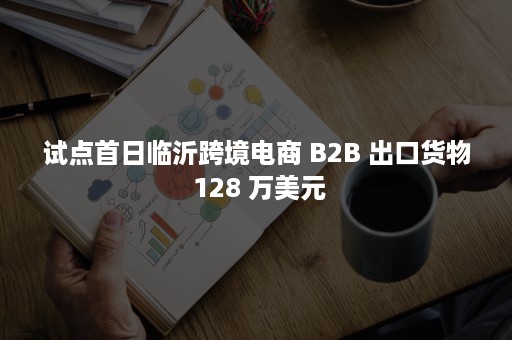 试点首日临沂跨境电商 B2B 出口货物 128 万美元