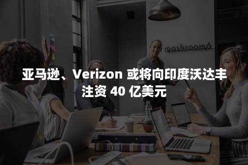 亚马逊、Verizon 或将向印度沃达丰注资 40 亿美元