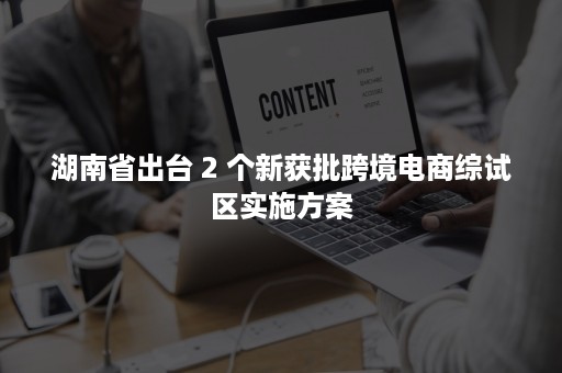 湖南省出台 2 个新获批跨境电商综试区实施方案