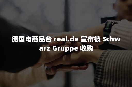 德国电商品台 real.de 宣布被 Schwarz Gruppe 收购