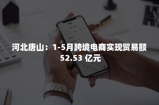 河北唐山：1-5月跨境电商实现贸易额 52.53 亿元