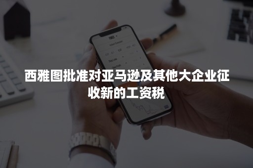 西雅图批准对亚马逊及其他大企业征收新的工资税