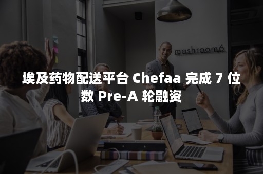 埃及药物配送平台 Chefaa 完成 7 位数 Pre-A 轮融资