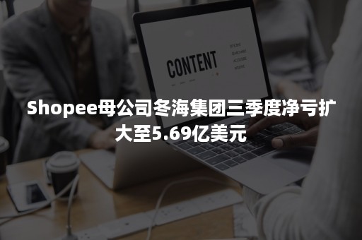 Shopee母公司冬海集团三季度净亏扩大至5.69亿美元