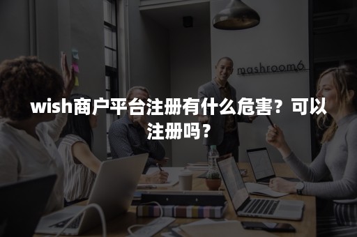 wish商户平台注册有什么危害？可以注册吗？