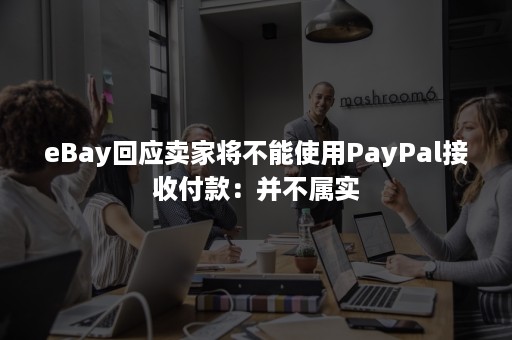 eBay回应卖家将不能使用PayPal接收付款：并不属实