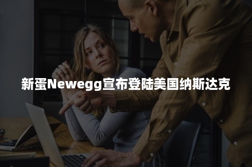 新蛋Newegg宣布登陆美国纳斯达克