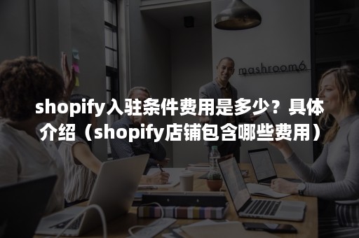 shopify入驻条件费用是多少？具体介绍（shopify店铺包含哪些费用）