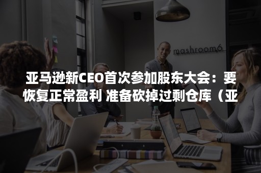 亚马逊新CEO首次参加股东大会：要恢复正常盈利 准备砍掉过剩仓库（亚马逊董事会）