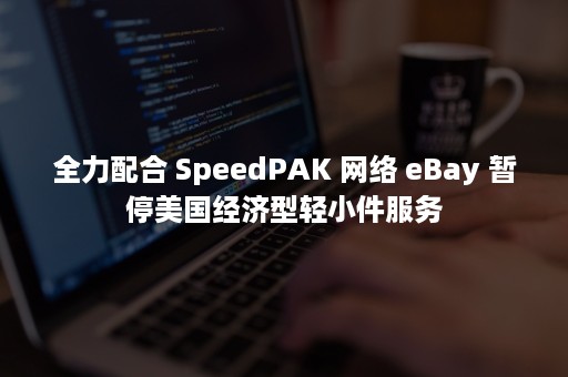 全力配合 SpeedPAK 网络 eBay 暂停美国经济型轻小件服务