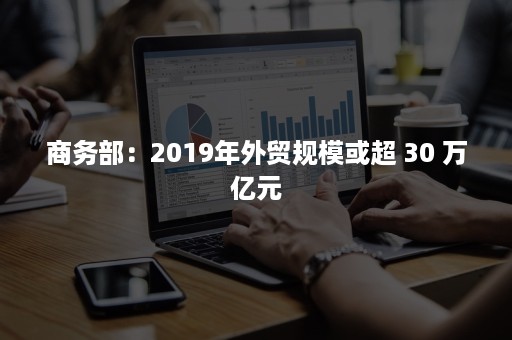 商务部：2019年外贸规模或超 30 万亿元