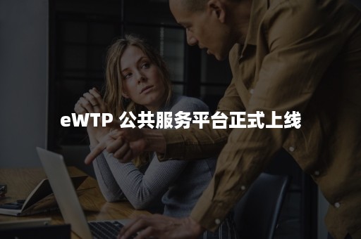 eWTP 公共服务平台正式上线