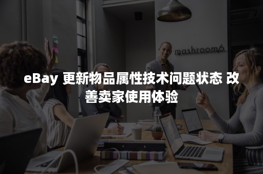 eBay 更新物品属性技术问题状态 改善卖家使用体验