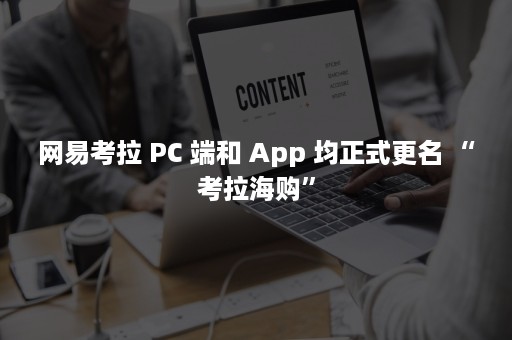 网易考拉 PC 端和 App 均正式更名 “考拉海购”