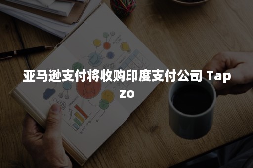 亚马逊支付将收购印度支付公司 Tapzo