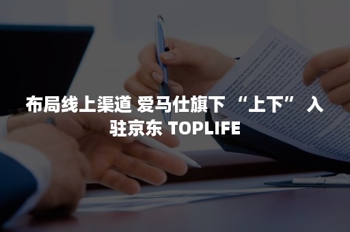 布局线上渠道 爱马仕旗下 “上下” 入驻京东 TOPLIFE