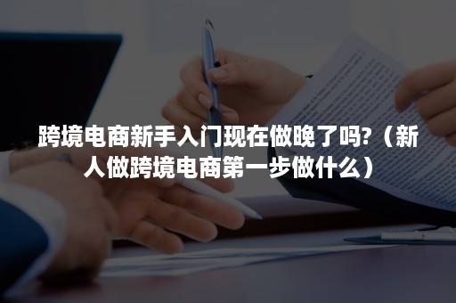 跨境电商新手入门现在做晚了吗?（新人做跨境电商第一步做什么）