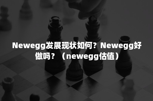 Newegg发展现状如何？Newegg好做吗？（newegg估值）