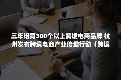 三年培育300个以上跨境电商品牌 杭州发布跨境电商产业倍增行动（跨境电商打造品牌）