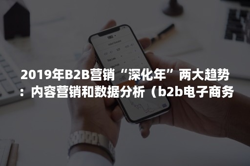 2019年B2B营销“深化年”两大趋势：内容营销和数据分析（b2b电子商务的趋势）