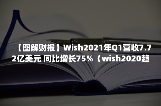 【图解财报】Wish2021年Q1营收7.72亿美元 同比增长75%（wish2020趋势）