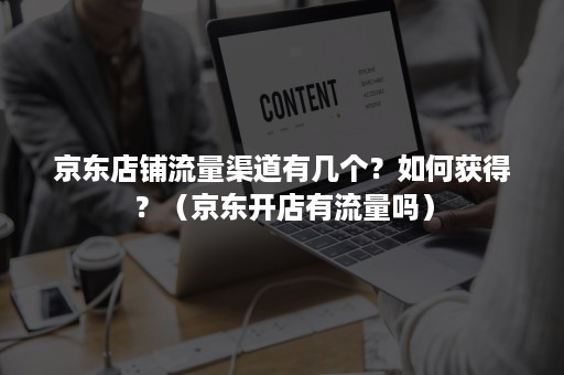 京东店铺流量渠道有几个？如何获得？（京东开店有流量吗）