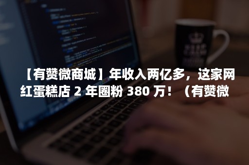 【有赞微商城】年收入两亿多，这家网红蛋糕店 2 年圈粉 380 万！（有赞微商城赚钱吗）