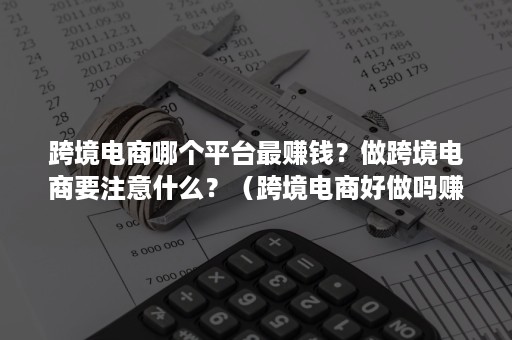 跨境电商哪个平台最赚钱？做跨境电商要注意什么？（跨境电商好做吗赚钱吗）