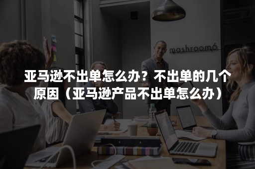 亚马逊不出单怎么办？不出单的几个原因（亚马逊产品不出单怎么办）