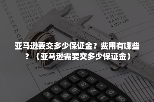 亚马逊要交多少保证金？费用有哪些？（亚马逊需要交多少保证金）