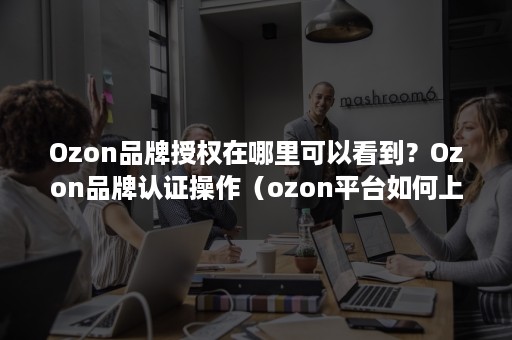 Ozon品牌授权在哪里可以看到？Ozon品牌认证操作（ozon平台如何上架）