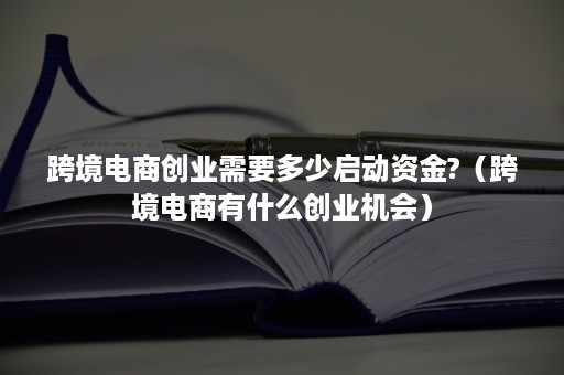 跨境电商创业需要多少启动资金?(跨境电商有什么创业机会) 跨境电商创业需要多少启动资金?(跨境电商有什么创业机会)
