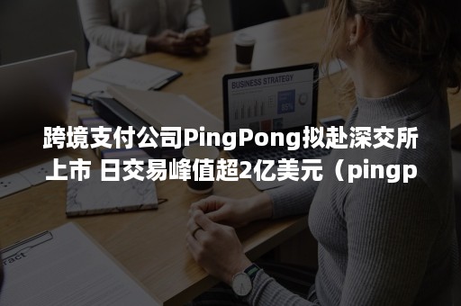 跨境支付公司PingPong拟赴深交所上市 日交易峰值超2亿美元（pingpong跨境支付流程）