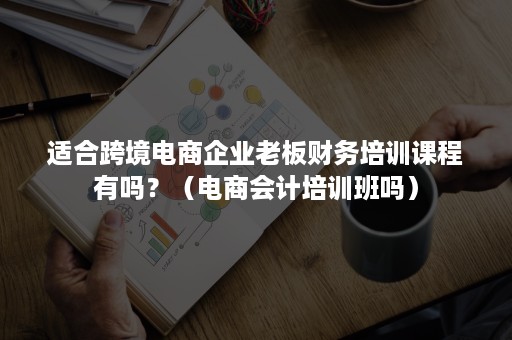 适合跨境电商企业老板财务培训课程有吗？（电商会计培训班吗）