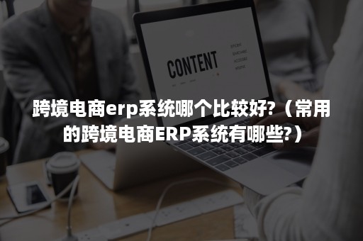 跨境电商erp系统哪个比较好?（常用的跨境电商ERP系统有哪些?）