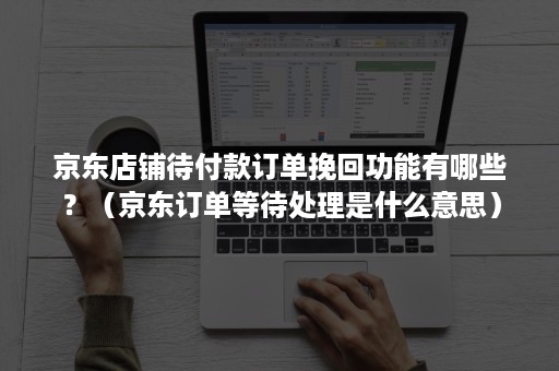 京东店铺待付款订单挽回功能有哪些？（京东订单等待处理是什么意思）