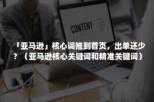 「亚马逊」核心词推到首页，出单还少？（亚马逊核心关键词和精准关键词）