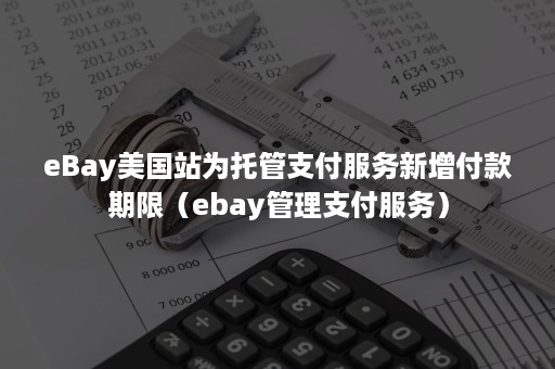 eBay美国站为托管支付服务新增付款期限（ebay管理支付服务）