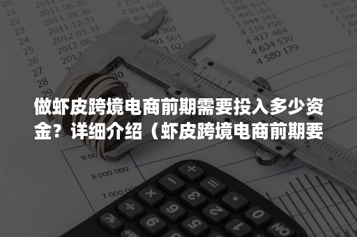 做虾皮跨境电商前期需要投入多少资金？详细介绍（虾皮跨境电商前期要准备多少钱）