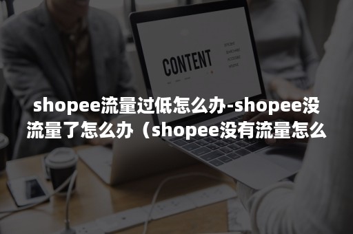 shopee流量过低怎么办-shopee没流量了怎么办(shopee没有流量怎么办) shopee流量过低怎么办-shopee没流量了怎么办(shopee没有流量怎么办)