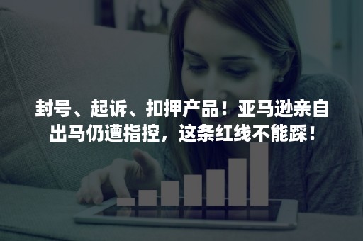 封号、起诉、扣押产品！亚马逊亲自出马仍遭指控，这条红线不能踩！