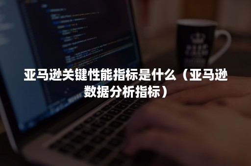 亚马逊关键性能指标是什么（亚马逊数据分析指标）