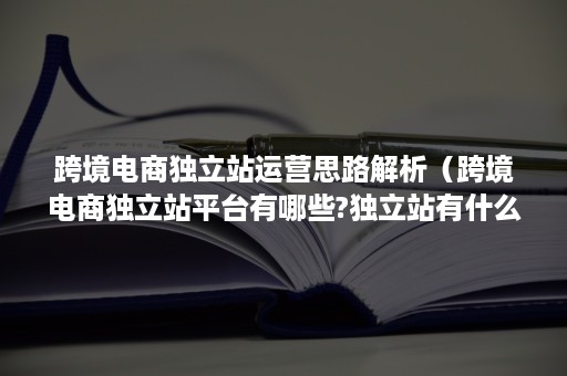 跨境电商独立站运营思路解析（跨境电商独立站平台有哪些?独立站有什么优势劣势?）